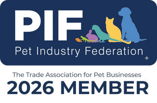 Proud member of the Pet Industry Federation